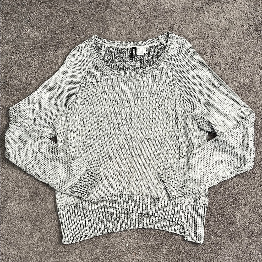 Shiny Knit Sweater